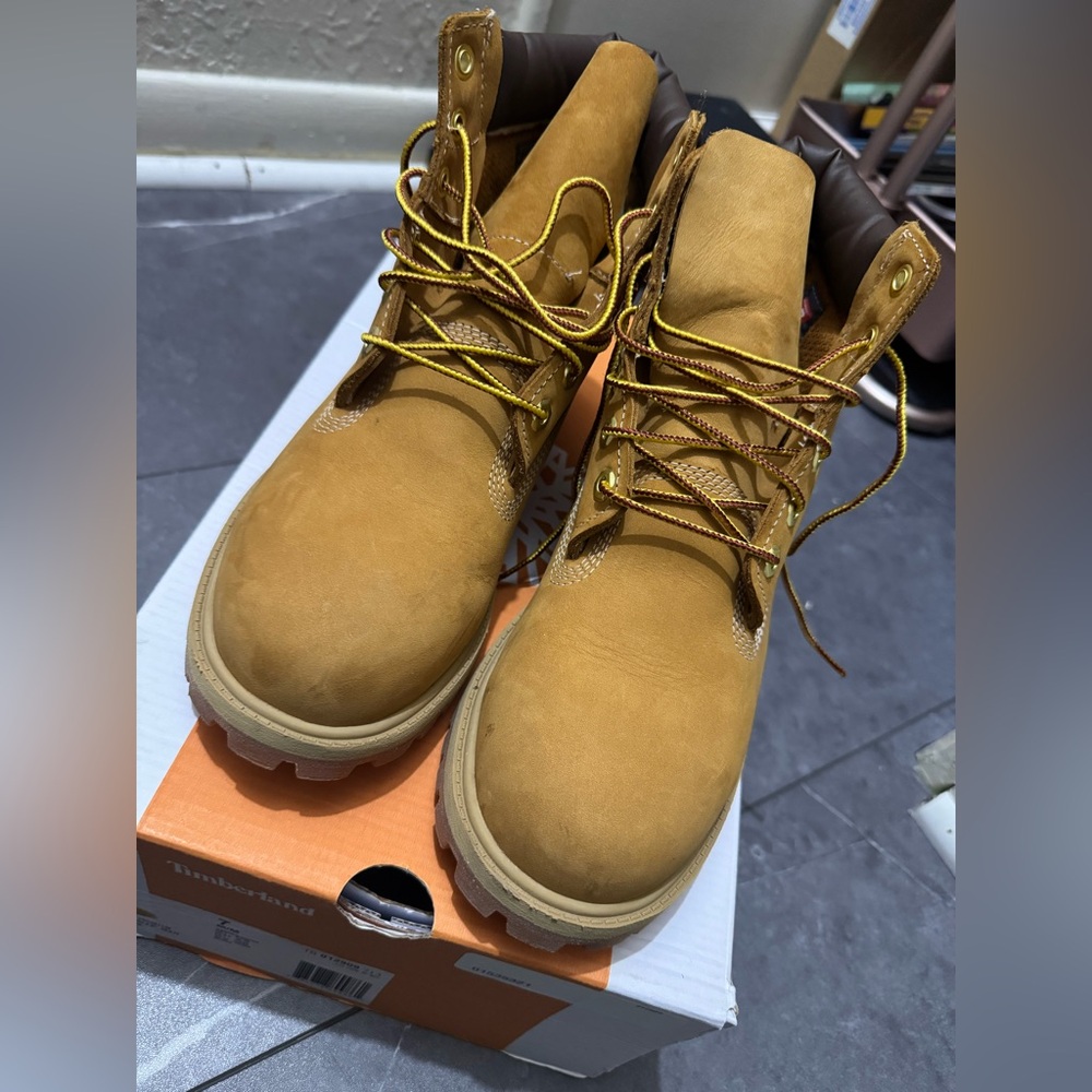 Timberland Premium 6" Boot Wheat Timberland Big Kids